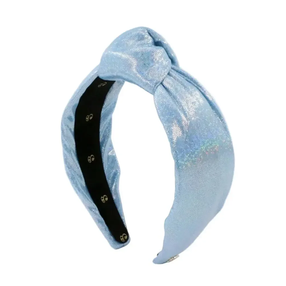 Sky Blue Shimmer Topknot